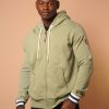 Men Wanakome Hoodies | Sophar Surplus Zip Hoodie Green