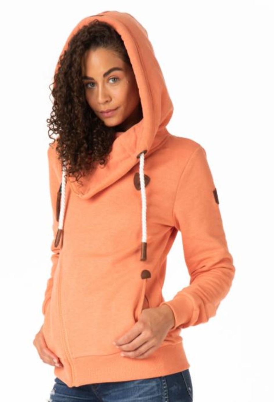 Women Wanakome Hoodies | Athena Hoodie Dusted Clay