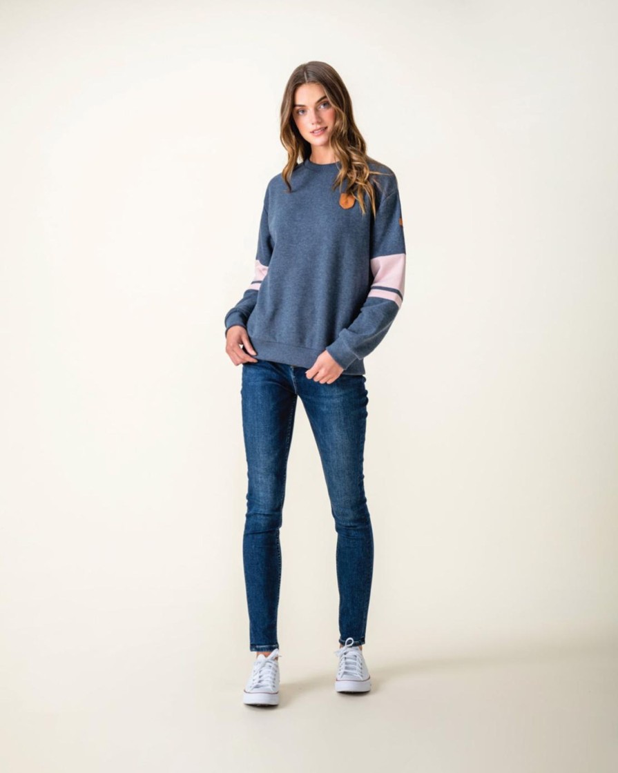 Women Wanakome Sweaters | Swallow Sweater Navy