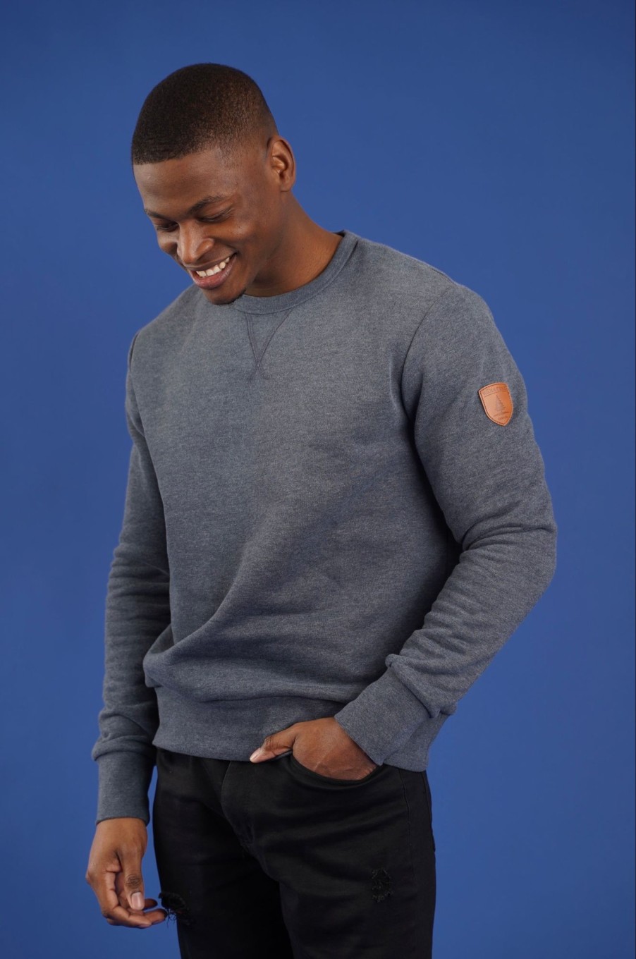 Men Wanakome Sweaters & Long Sleeve | Easton Sweater Navy