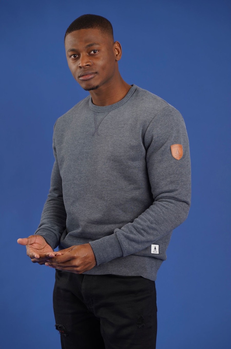 Men Wanakome Sweaters & Long Sleeve | Easton Sweater Navy