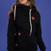 Women Wanakome Hoodies | Athena Hoodie Black