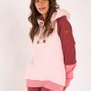 Women Wanakome Hoodies | Flores Berry/Blush Hoodie Pink