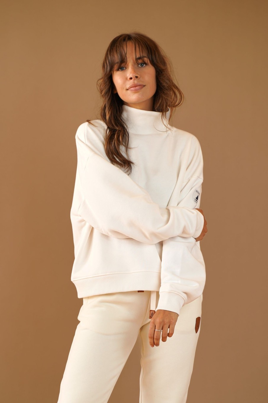 Women Wanakome Sweaters | Arden Ivory Sweater White