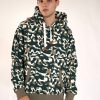 Men Wanakome Hoodies | Baker Khaki Camo Hoodie Green