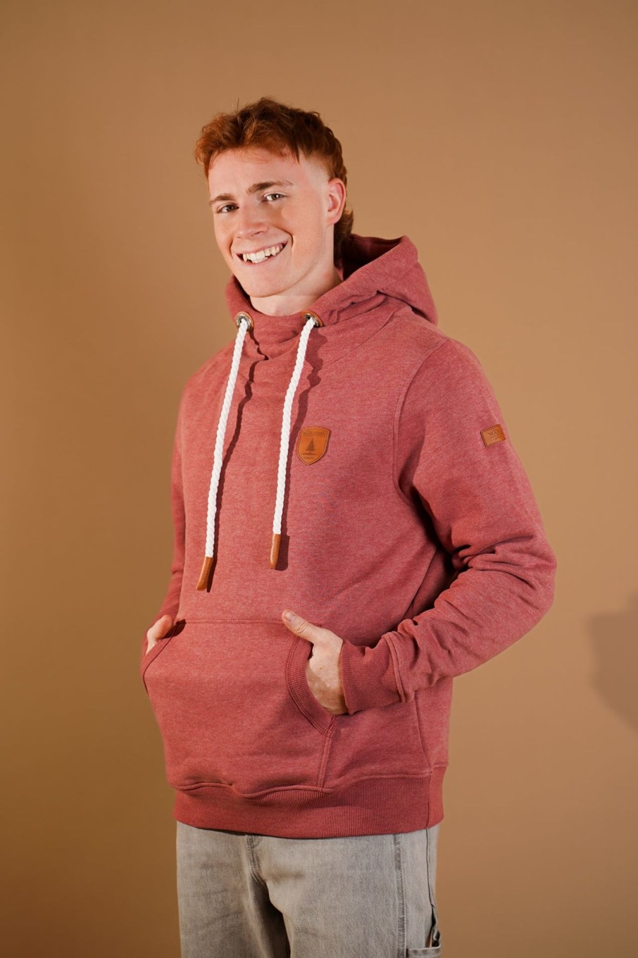 Men Wanakome Hoodies | Cascade Berry Hoodie Mulberry