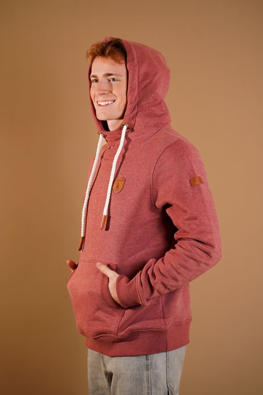 Men Wanakome Hoodies | Cascade Berry Hoodie Mulberry