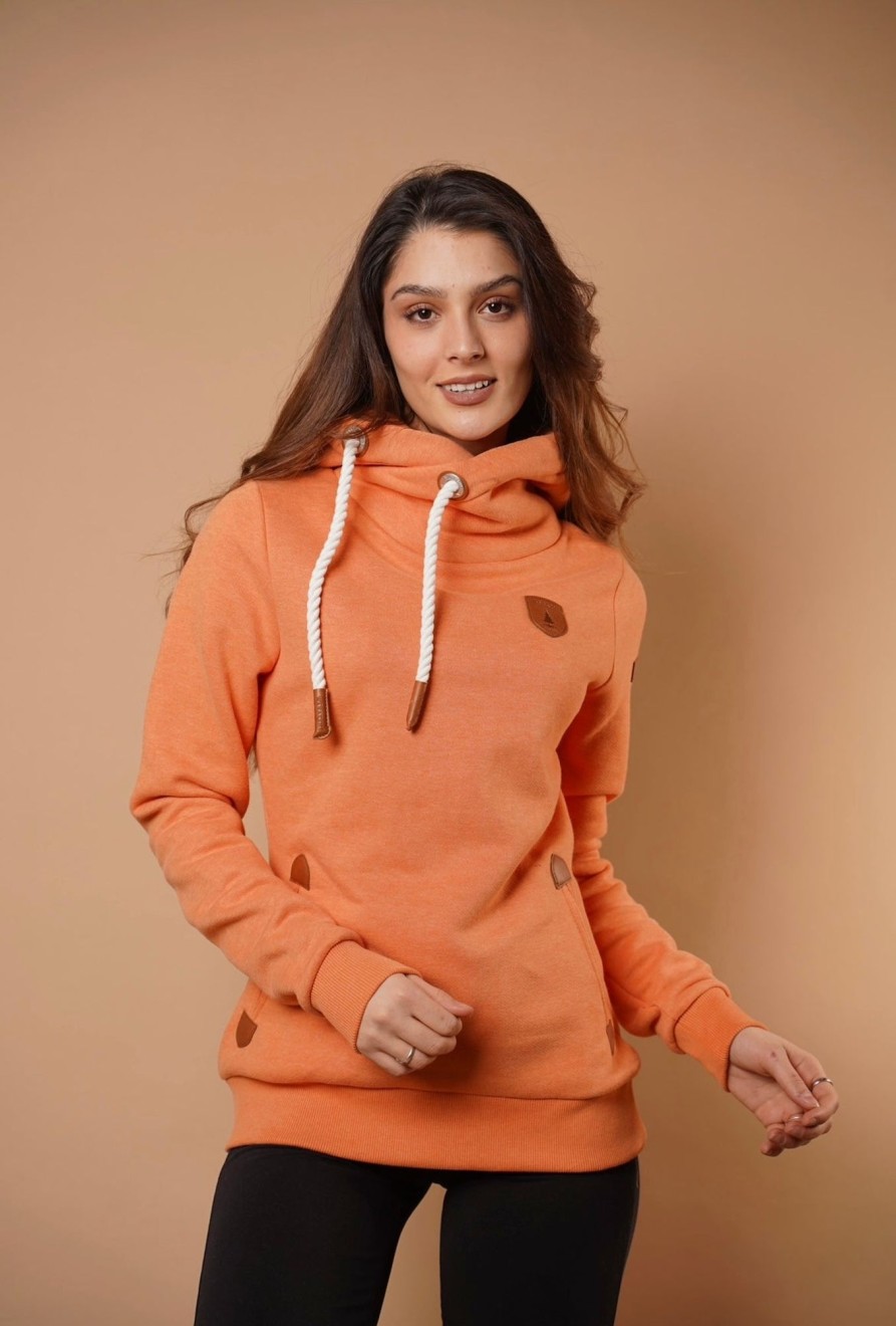 Women Wanakome Hoodies | Artemis Pumpkin Hoodie Orange