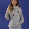 Women Wanakome Hoodies | Artemis Light Heather Hoodie Grey