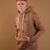 Men Wanakome Hoodies | Cascade Clux Mocha Brown