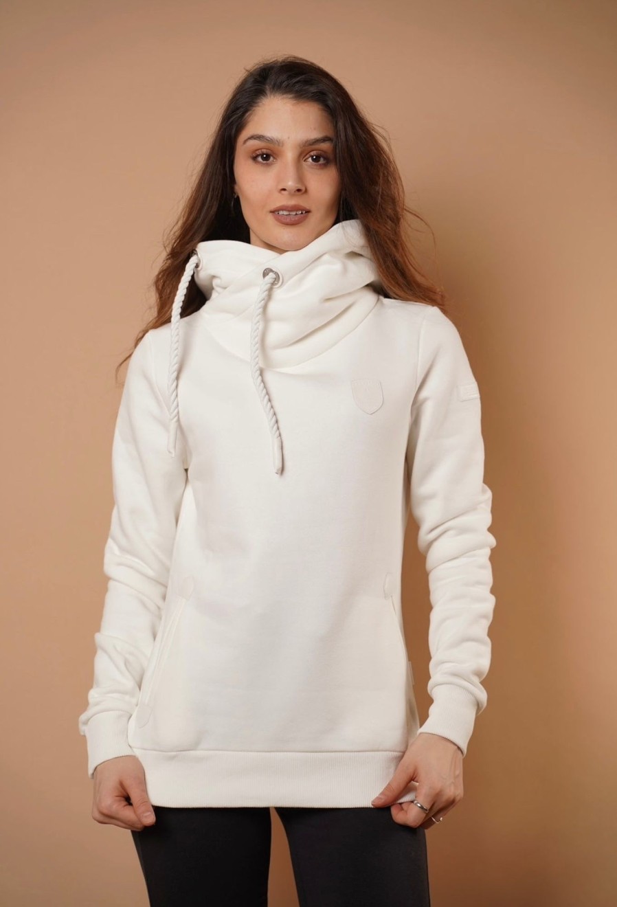 Women Wanakome Hoodies | Artemis Ivory Hoodie White