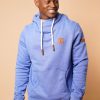 Men Wanakome Hoodies | Cascade Nautilus Hoodie Blue