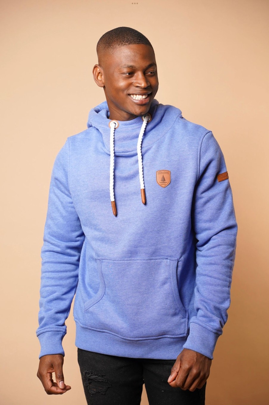 Men Wanakome Hoodies | Cascade Nautilus Hoodie Blue