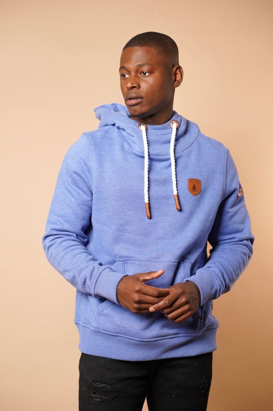 Men Wanakome Hoodies | Cascade Nautilus Hoodie Blue