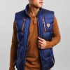 Men Wanakome Outerwear | Vick Vest - Navy