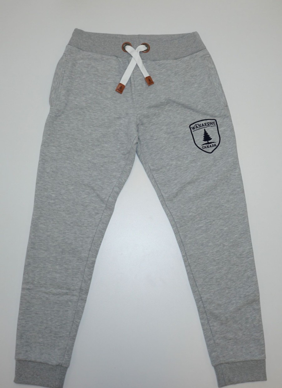 Men Wanakome Pants | Stepford Light Heather Jogger Grey