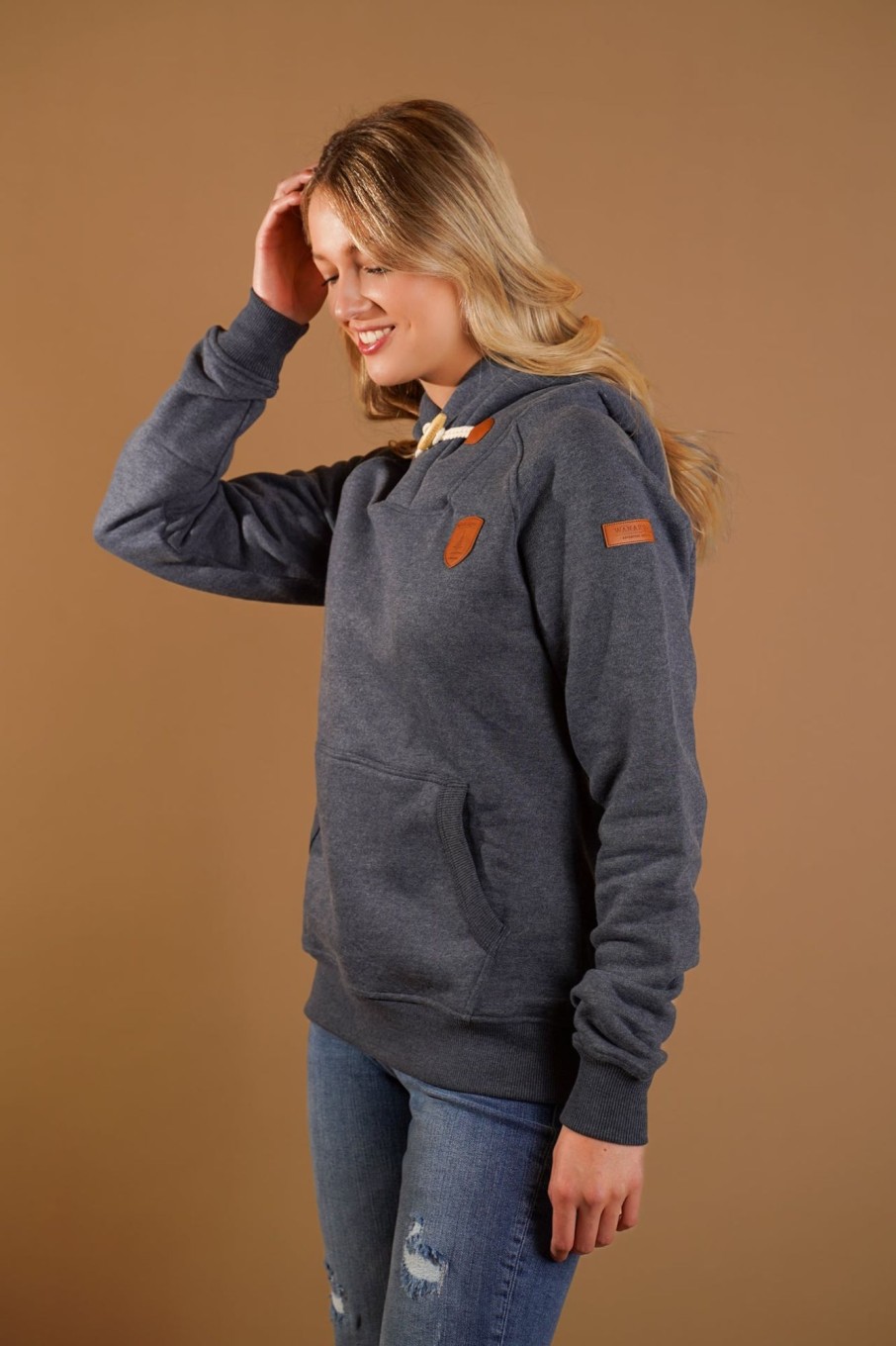 Women Wanakome Hoodies | Rhonda Hoodie Navy