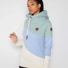 Women Wanakome Hoodies | Selene Baby Jay Mix Hoodie Blue