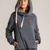 Women Wanakome Hoodies | Bliss Sherpa Denim Hoodie