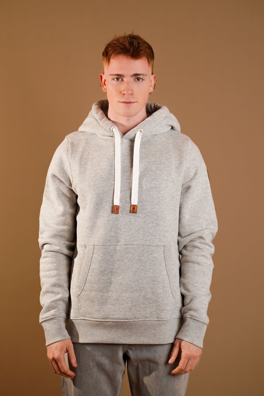 Men Wanakome Hoodies | Bill Light Heather Hoodie Grey