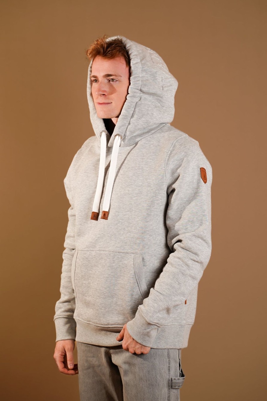 Men Wanakome Hoodies | Bill Light Heather Hoodie Grey