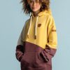 Women Wanakome Hoodies | Corey Mulberry/Gold Hoodie