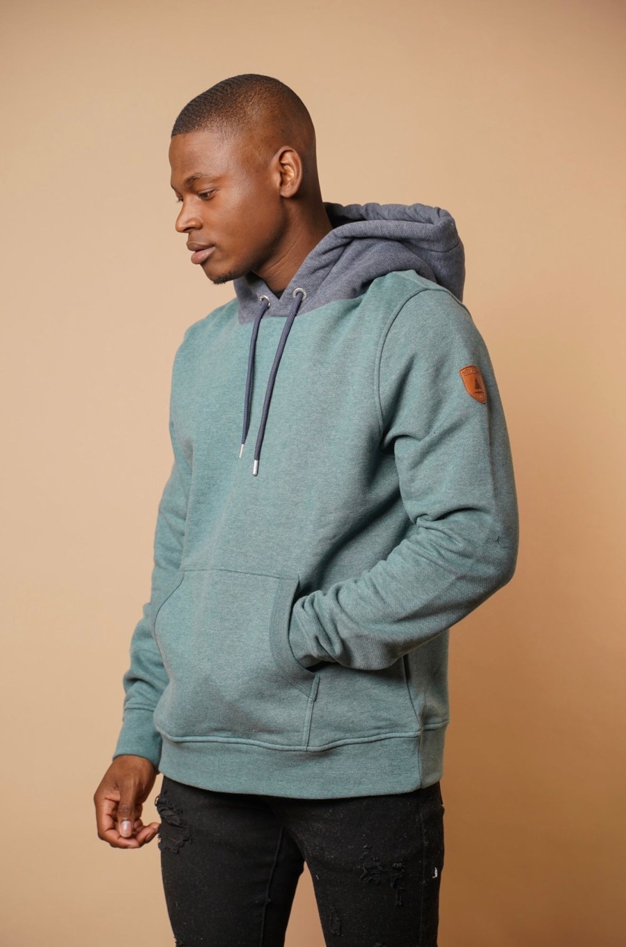 Men Wanakome Hoodies | Jaxon Forest Hoodie Green