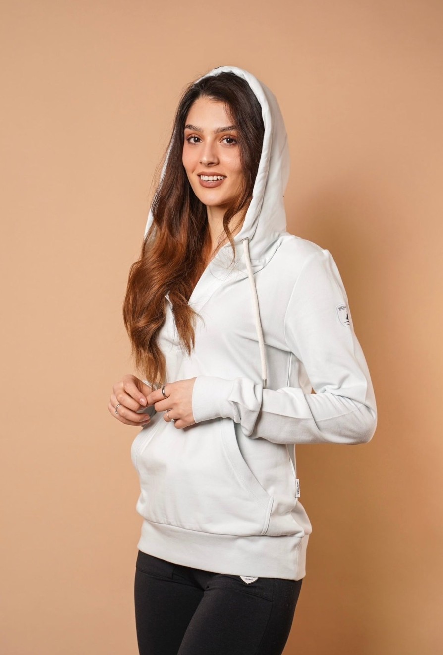 Women Wanakome Hoodies | Trista Air Hoodie Blue