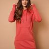 Women Wanakome Dress | Carmen Lava Hoodie Dress Red