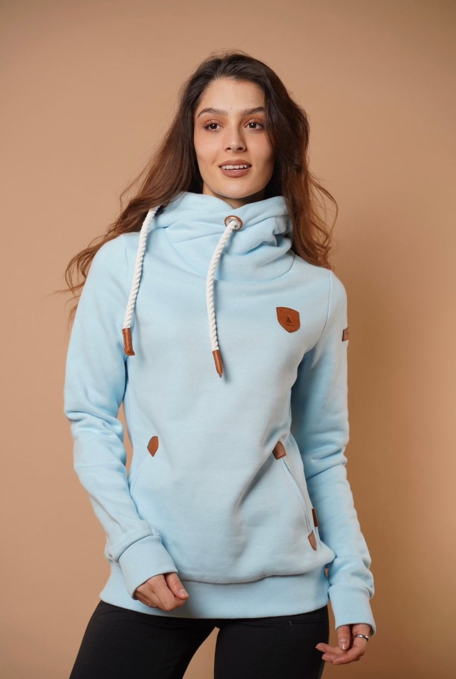 Women Wanakome Hoodies | Artemis Sky Hoodie Blue