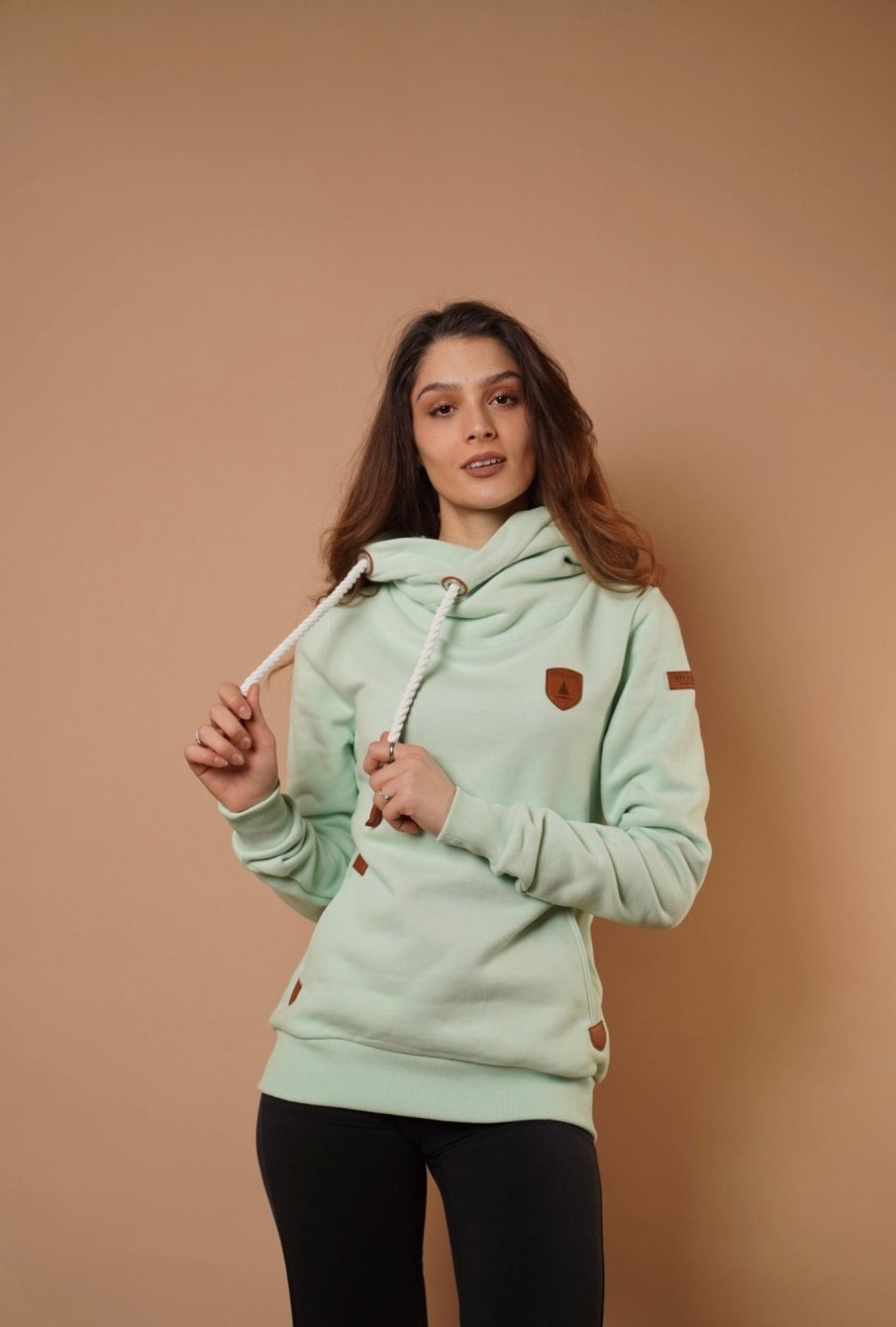 Women Wanakome Hoodies | Artemis Cucumber Hoodie Green