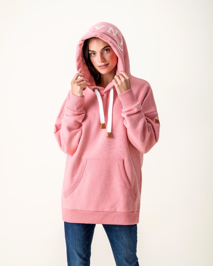 Women Wanakome Hoodies | Billie Juice Hoodie Pink