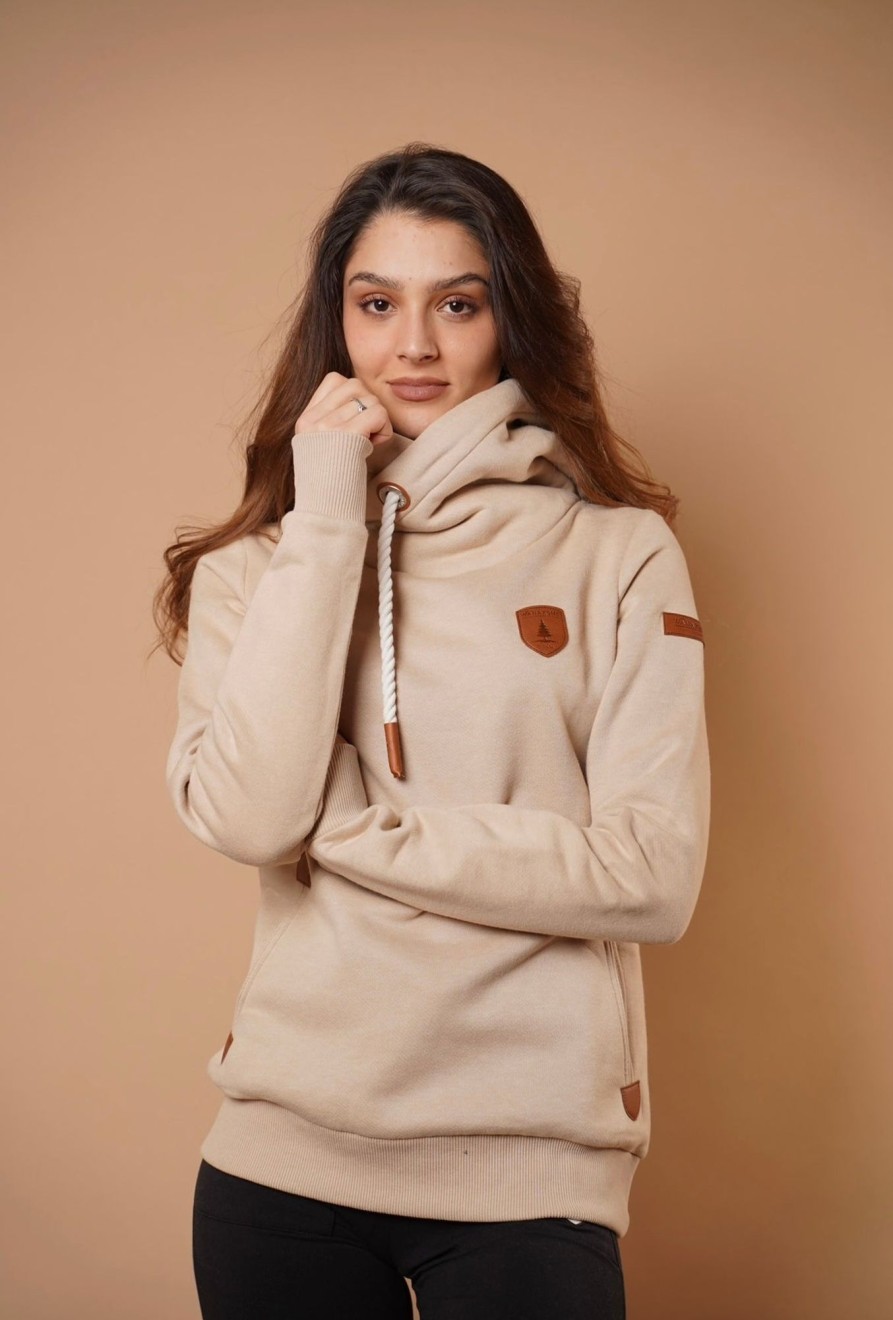 Women Wanakome Hoodies | Artemis Sand Hoodie Brown