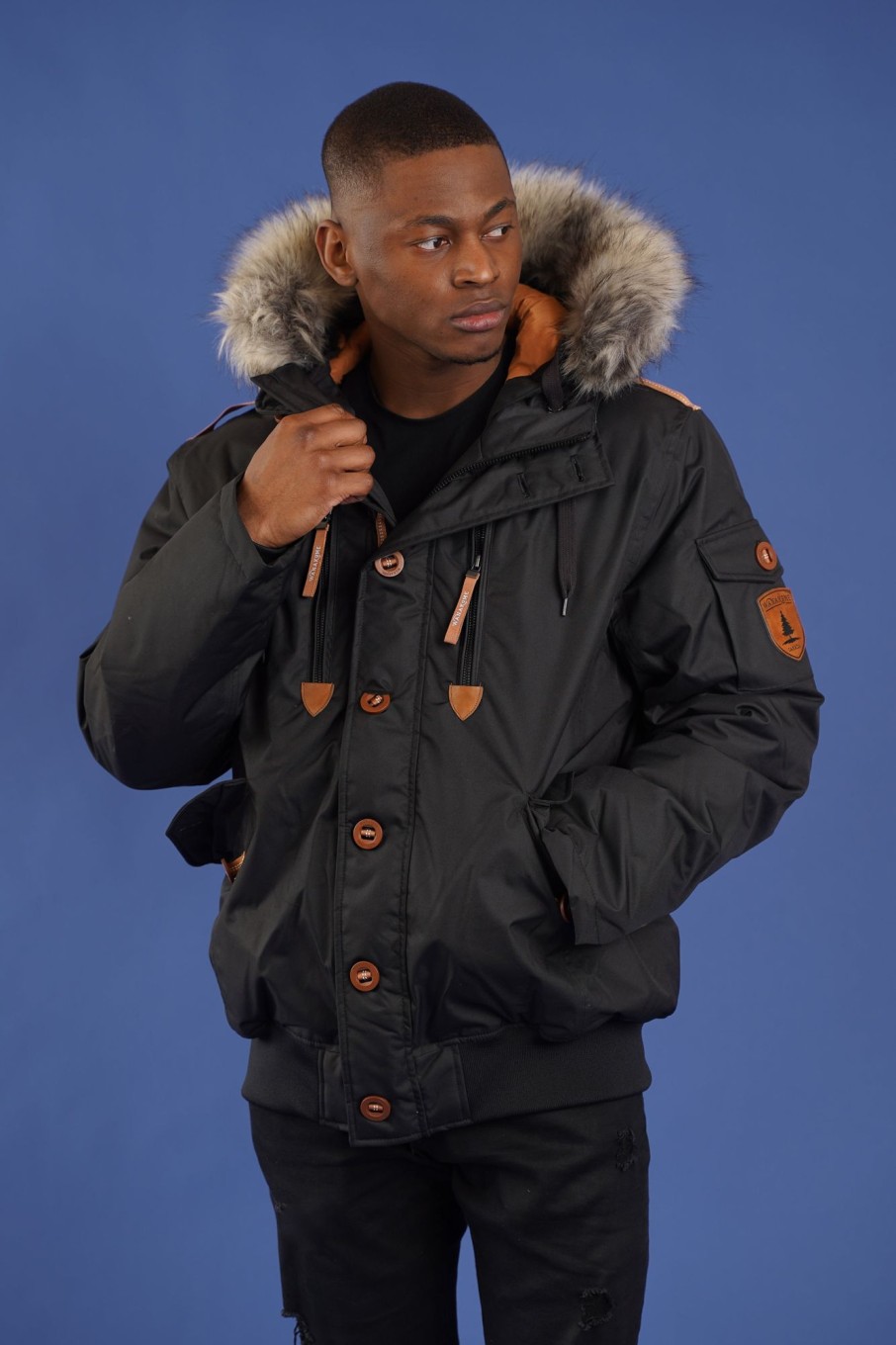 Men Wanakome Outerwear | Hector Jacket Black