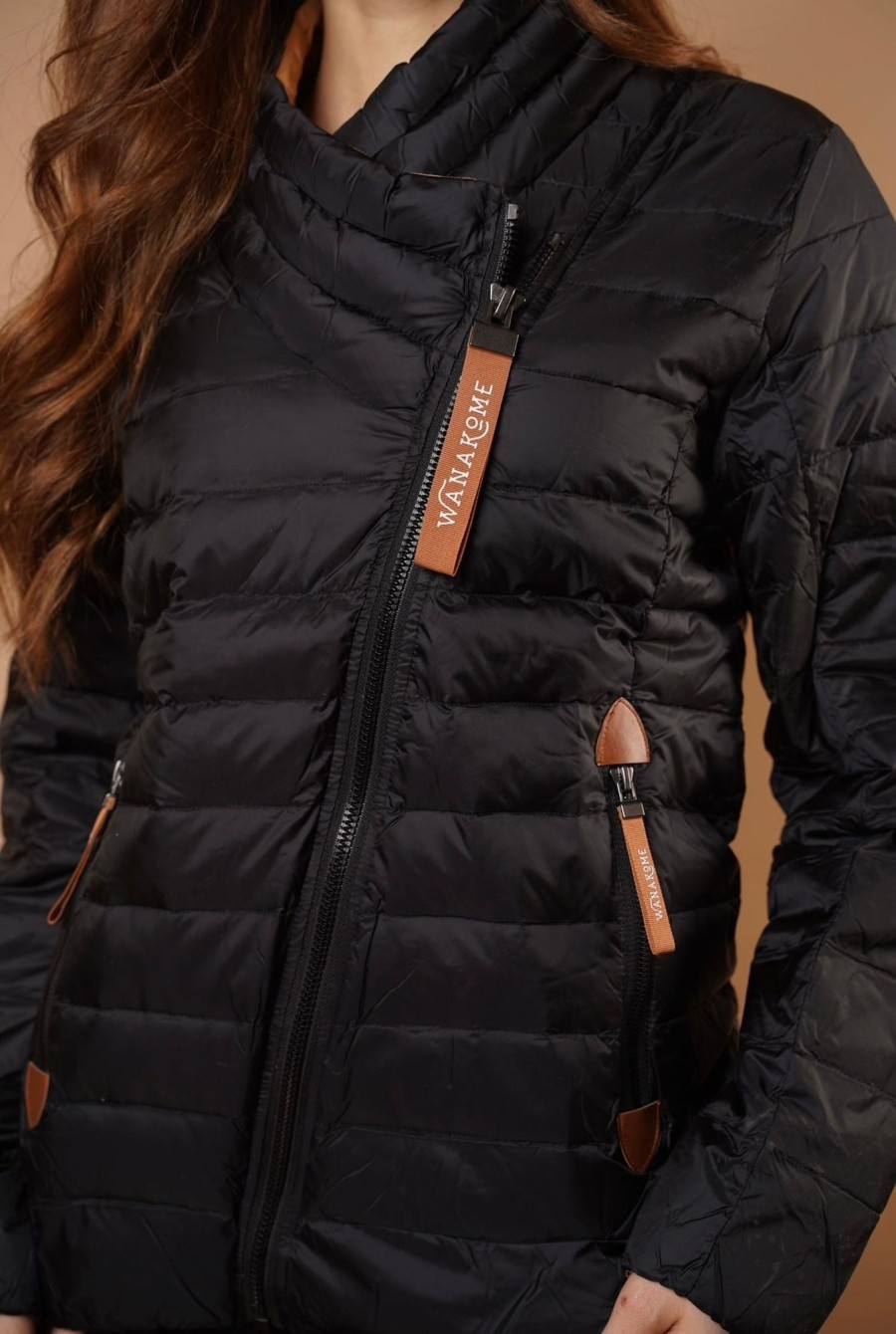 Women Wanakome Outerwear | Amaya In Black