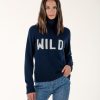 Women Wanakome Sweaters | Avril Sweater Navy