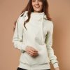 Women Wanakome Hoodies | Athena White Apple Hoodie Green