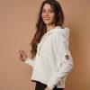 Women Wanakome Sweaters | Aksu Hoodie Ivory