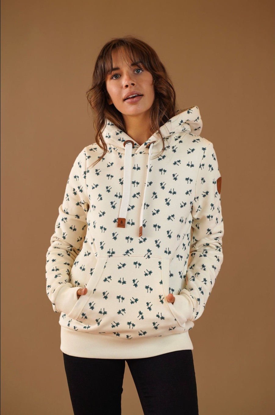 Women Wanakome Hoodies | Kawai Oatmeal Hoodie White