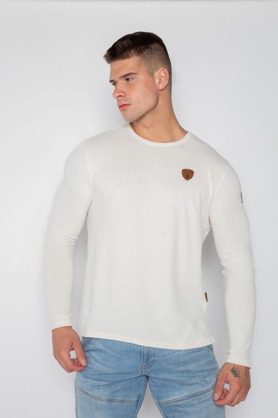 Men Wanakome Sweaters & Long Sleeve | Orion Long Sleeve Oatmeal