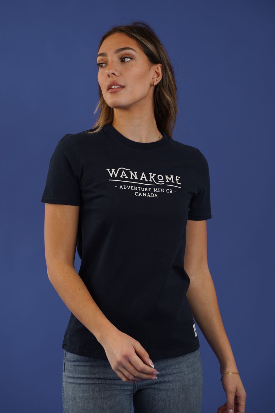 Women Wanakome T-Shirts | Dita Tee Navy