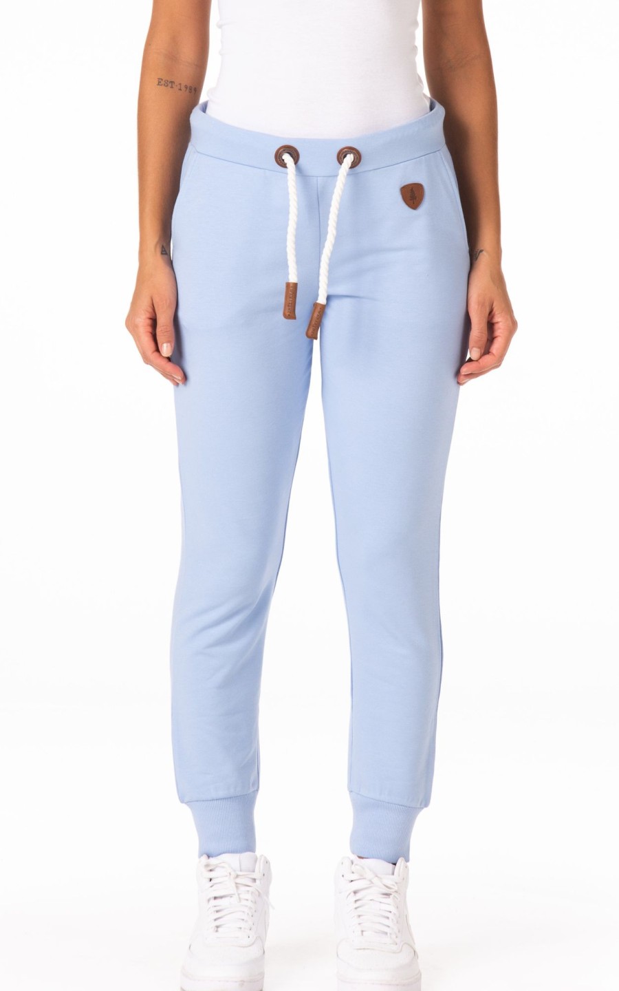 Women Wanakome Bottoms | Ida Lux Baby Jay Jogger Blue