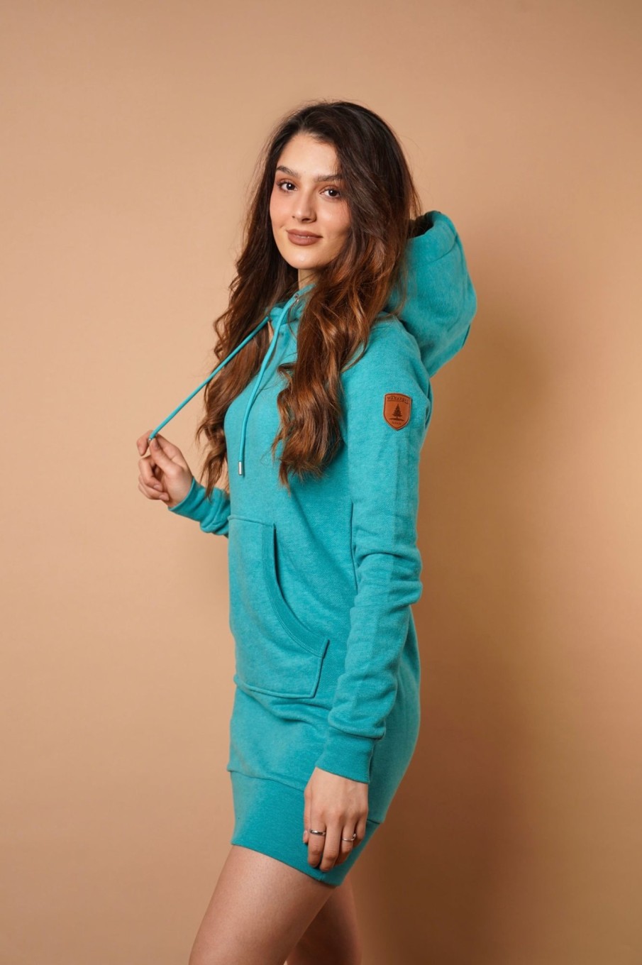 Women Wanakome Dress | Carmen Lake Hoodie Dress Blue