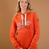 Women Wanakome Hoodies | Demi Hoodie Orange