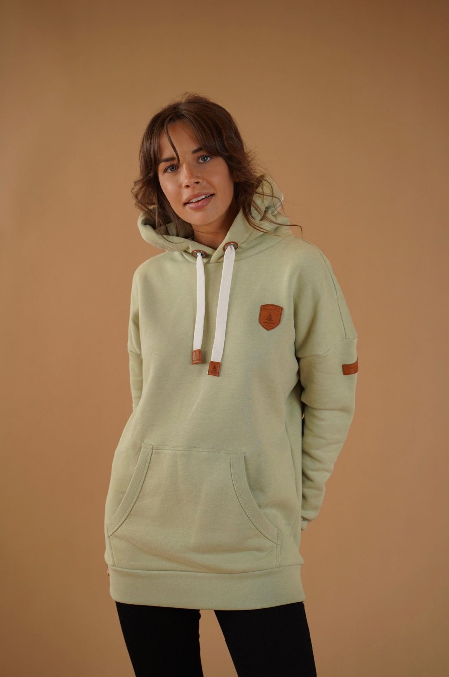 Women Wanakome Hoodies | Billie Aloe Hoodie Green