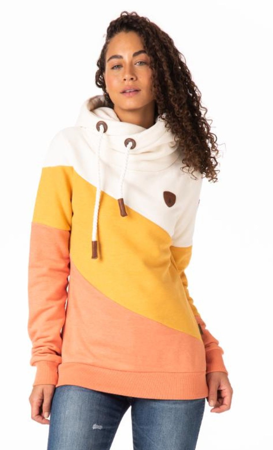 Women Wanakome Hoodies | Selene Sunflower Mix Hoodie