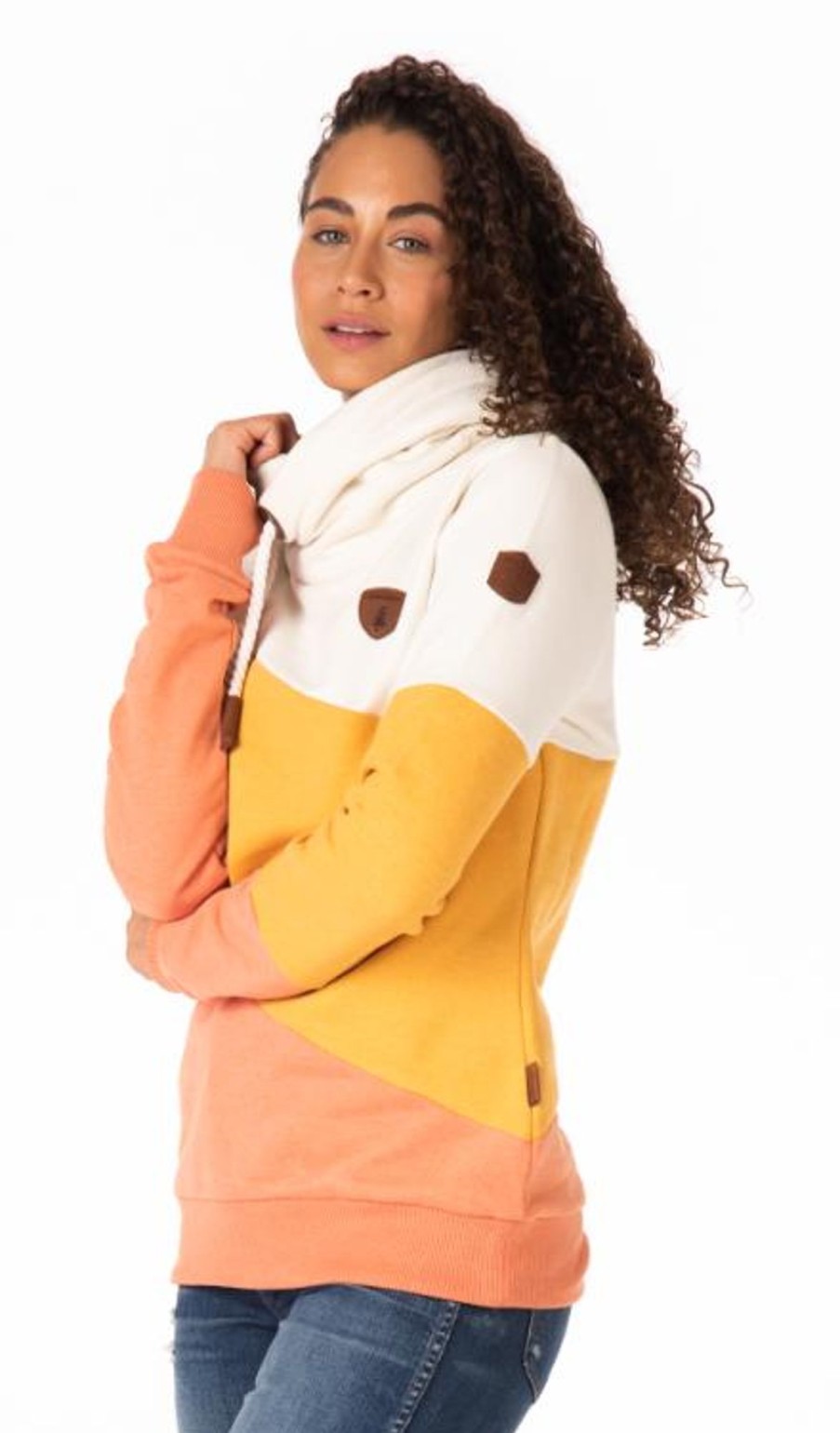 Women Wanakome Hoodies | Selene Sunflower Mix Hoodie