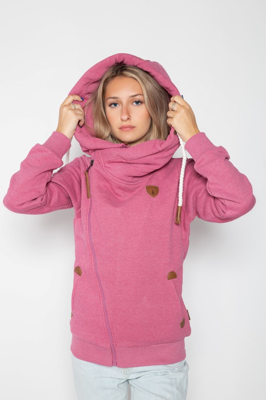 Women Wanakome Hoodies | Athena Cassis Hoodie Pink