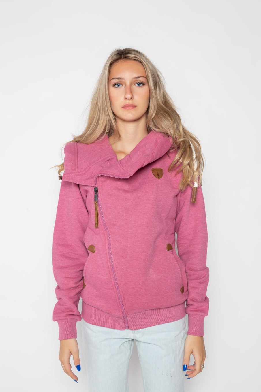 Women Wanakome Hoodies | Athena Cassis Hoodie Pink