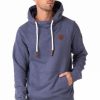 Men Wanakome Hoodies | Cascade Ink Hoodie Navy